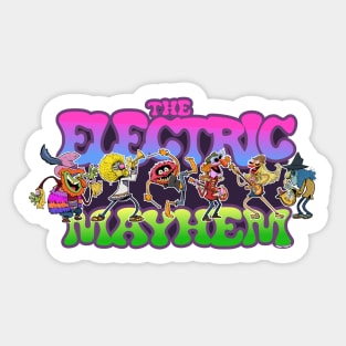 Groovy band Sticker